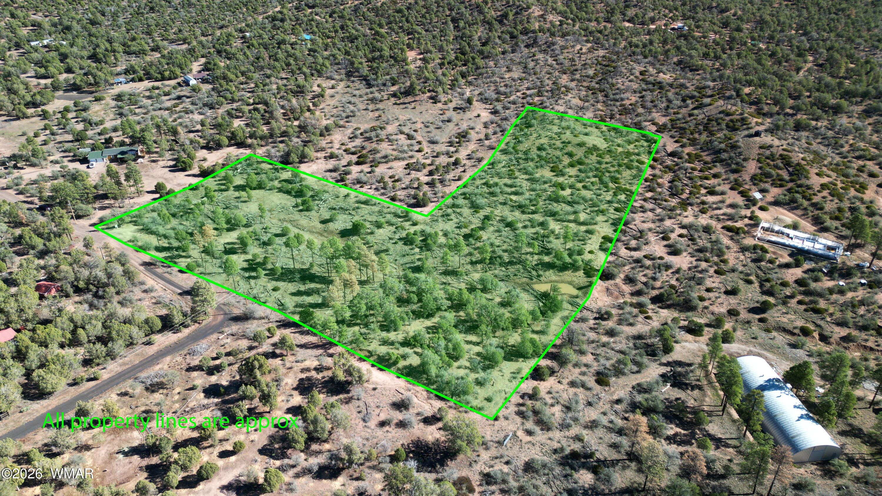 1663 Cactus Flower Road Show Low, AZ 85901 - Photo 8 of 23 DJI_0002outline
