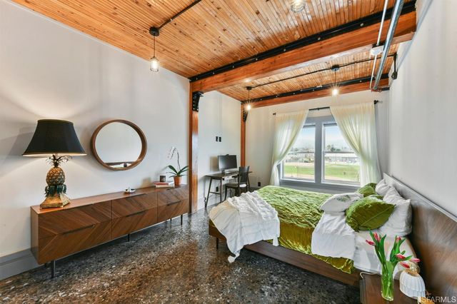 a living room filled with furniture