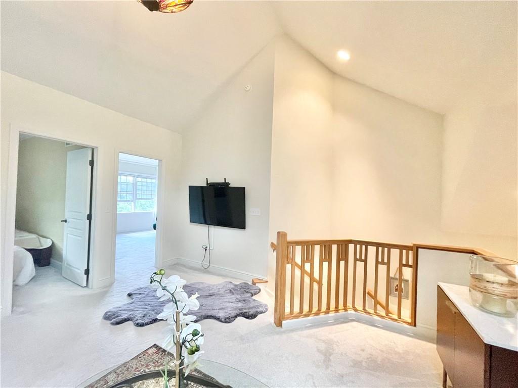 518 Farndale Road Pittsburgh, PA 15215 - Photo 23 of 37 a living room with furniture and a flat screen tv