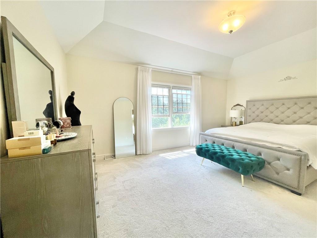 518 Farndale Road Pittsburgh, PA 15215 - Photo 27 of 37 a bedroom with a bed dresser and a large window