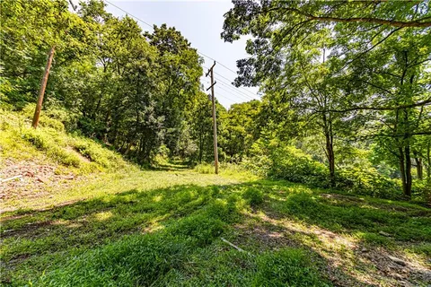 a view of yard with green space