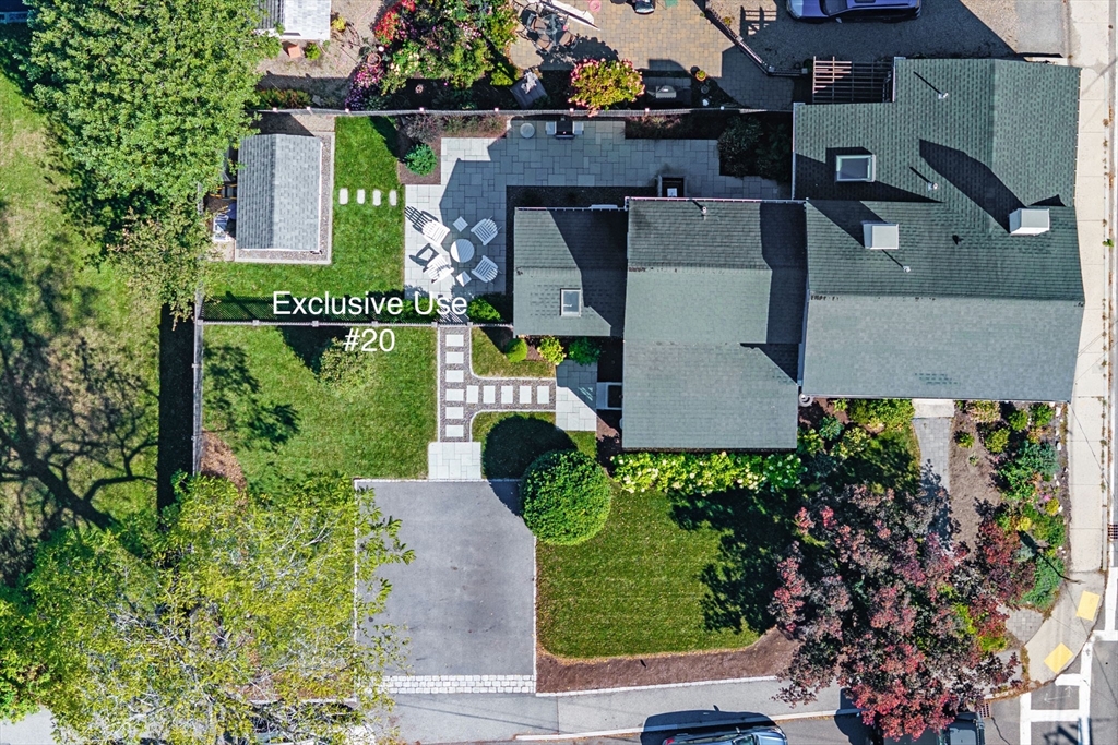 20 Summer Street, Unit 20 Ipswich, MA 01938 - Photo 39 of 42 an aerial view of a house with a yard