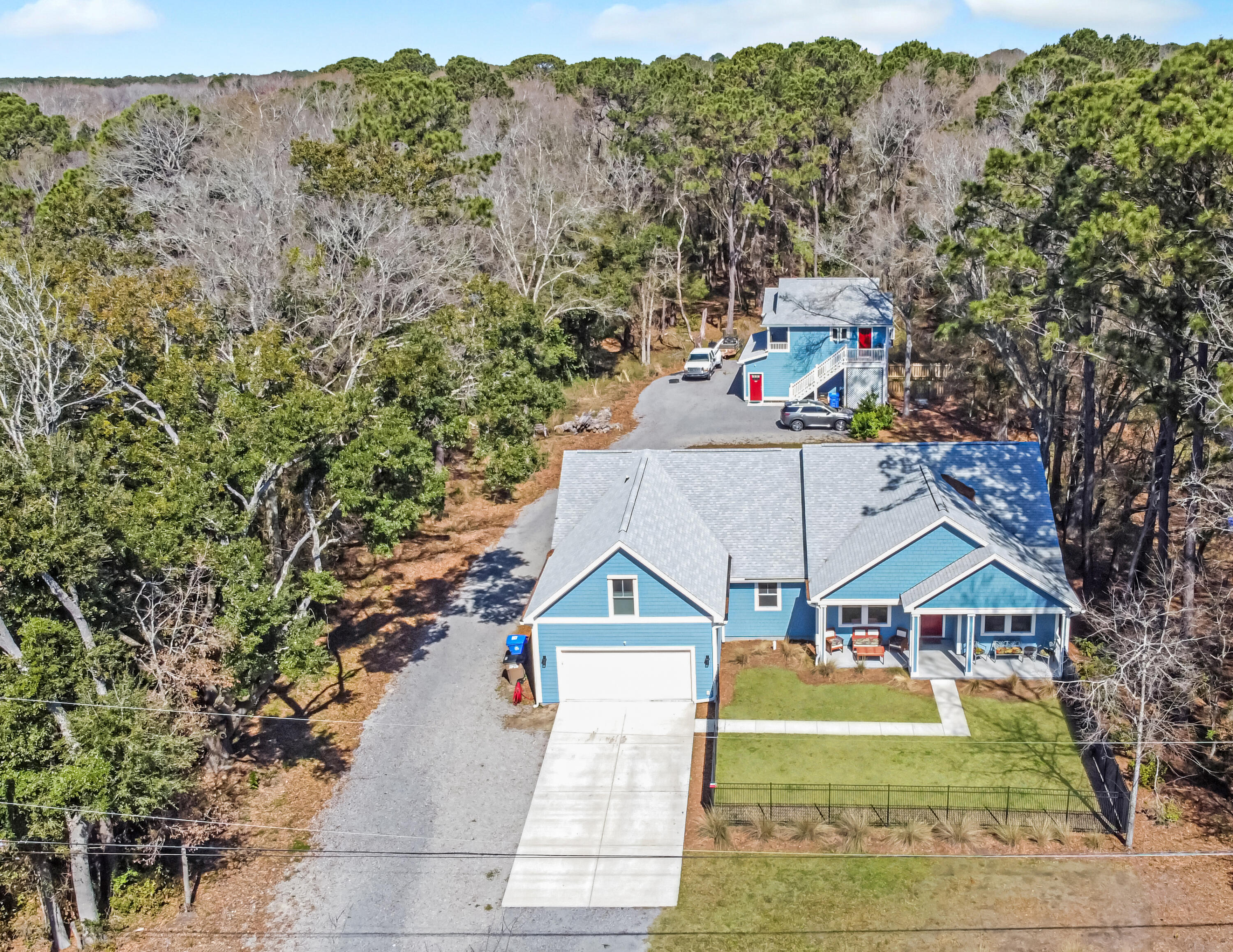 1543 Scott Hill Road Charleston, SC 29412 - Photo 2 of 44 Aerial of home and adu
