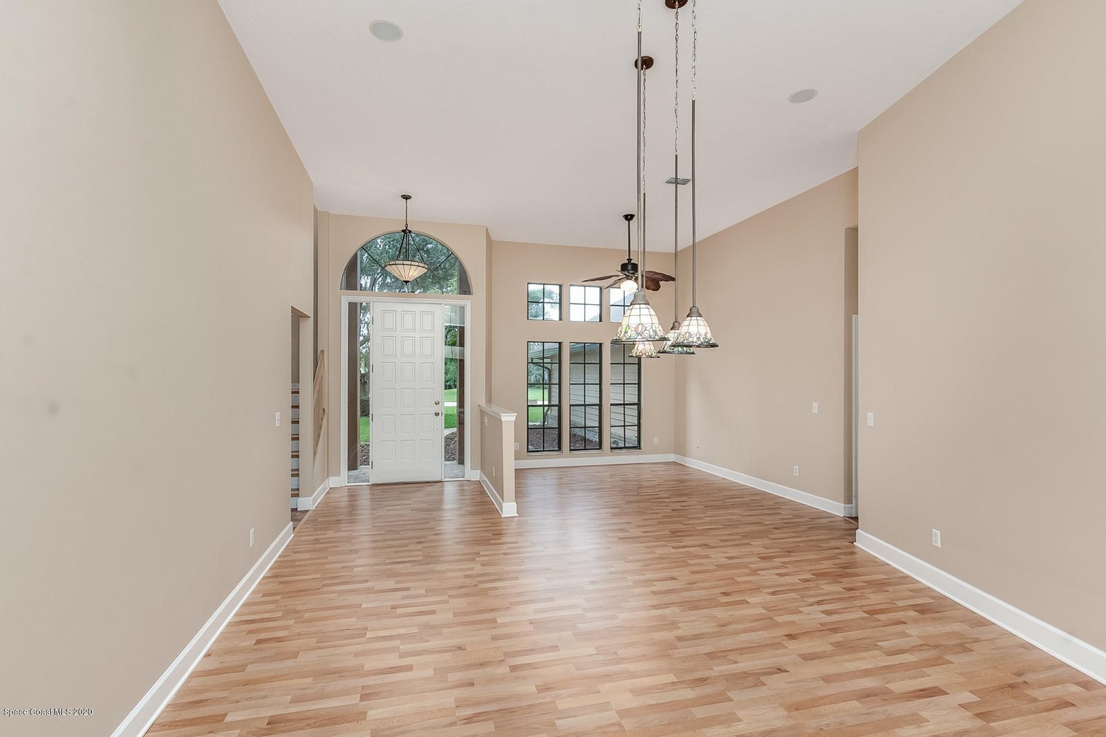 3805 Shady Run Road Melbourne, FL 32934 - Photo 13 of 42 a view of livingroom with chandelier