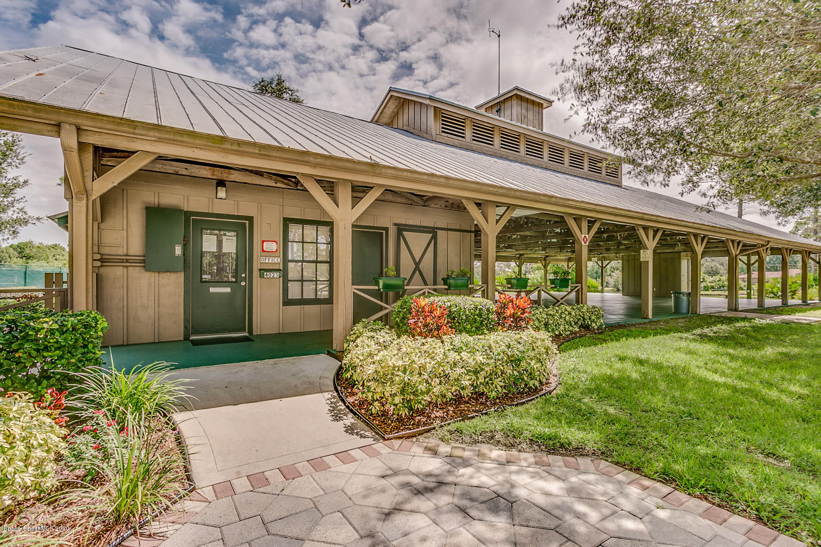 3805 Shady Run Road Melbourne, FL 32934 - Photo 35 of 42 a view of a house with garden