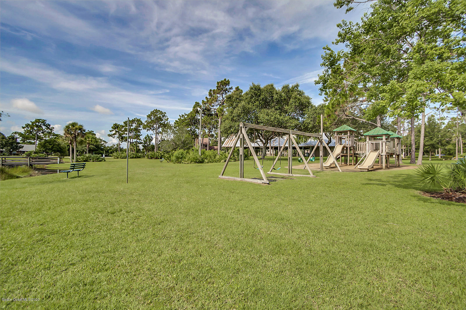 3805 Shady Run Road Melbourne, FL 32934 - Photo 39 of 42 a view of a park with large trees