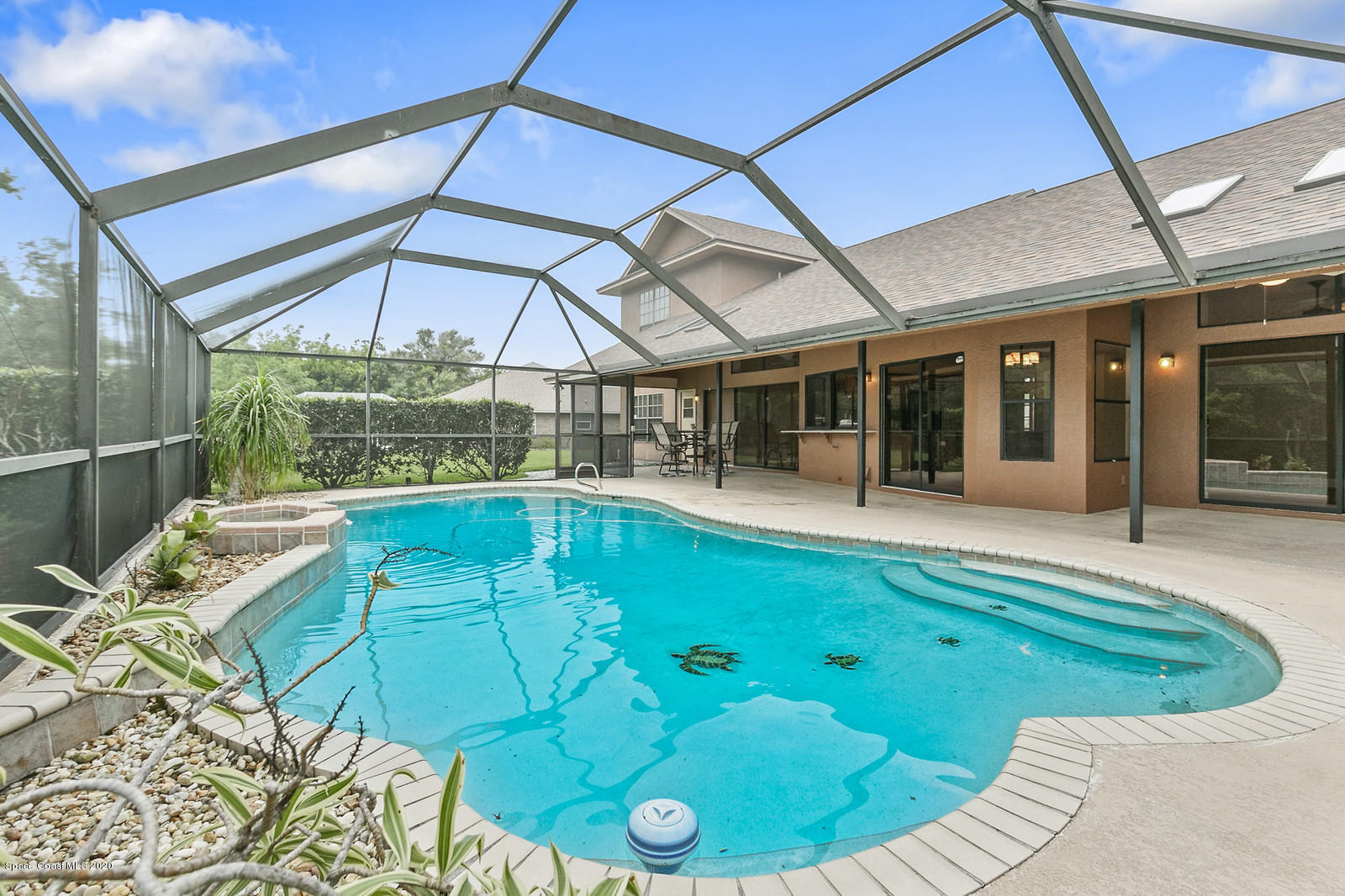 3805 Shady Run Road Melbourne, FL 32934 - Photo 8 of 42 a view of swimming pool with seating space