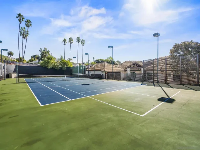 a view of a tennis court