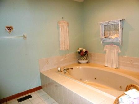 2618 Miller Road Geneva, IL 60134 - Photo 10 of 16 a bathroom with a tub sink and mirror