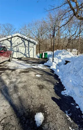 a view of a house with a patio