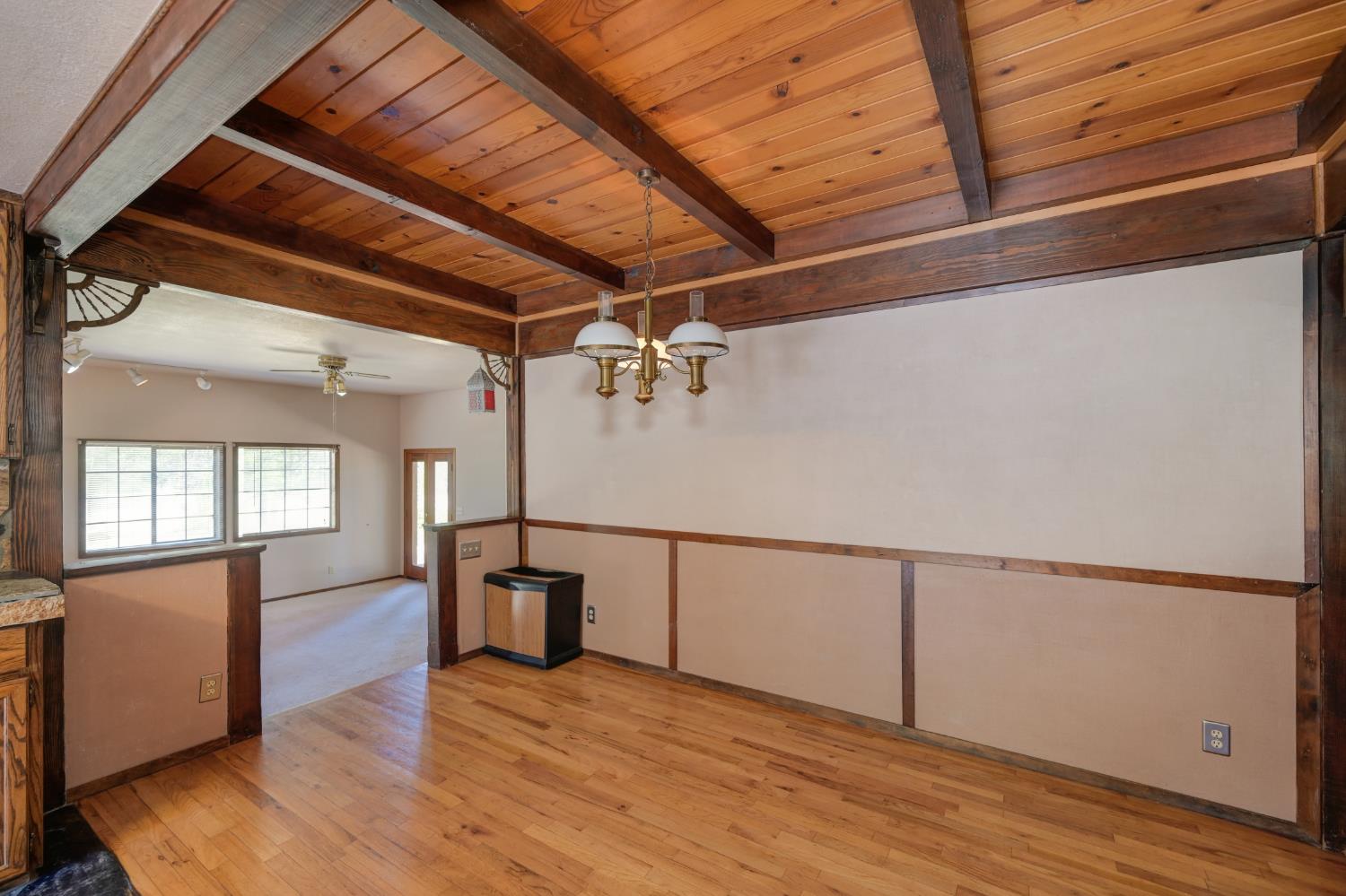 15310 Tyler Foote Road Nevada City, CA 95959 - Photo 20 of 63 a view of an empty room with wooden floor