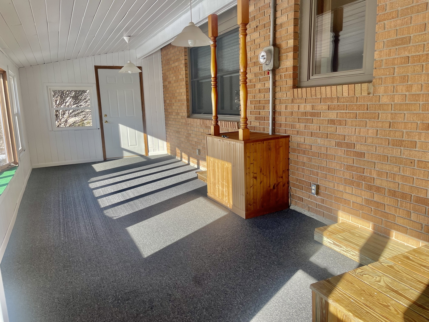 1308 Sunset Drive Peru, IL 61354 - Photo 16 of 19 a view of front door with furniture and a window
