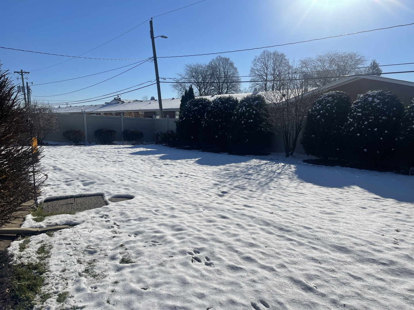 1308 Sunset Drive Peru, IL 61354 - Photo 18 of 19 a view of a backyard of the house