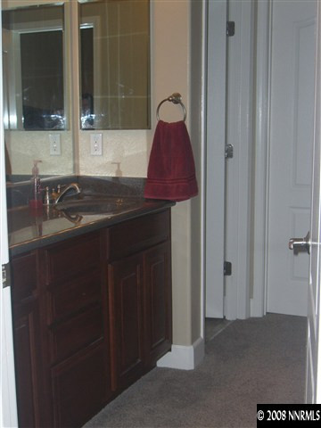 10823 Rushing Flume Drive Reno, NV 89521 - Photo 5 of 9 a bathroom with a sink and a mirror