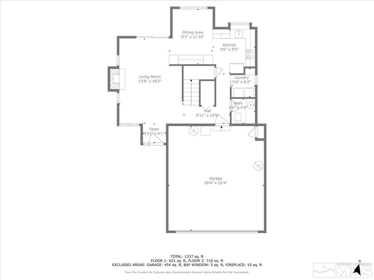 4435 Perro Lane Reno, NV 89502 - Photo 33 of 35 a picture of floor plan