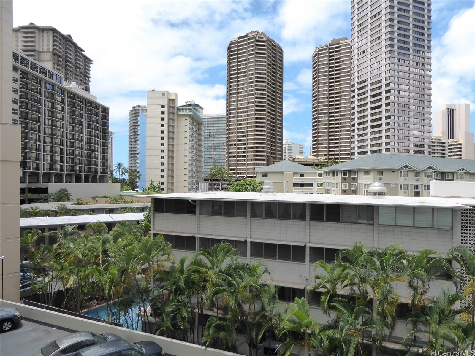 425 Ena Road, Unit 403B Honolulu, HI 96815 - Photo 15 of 17 View from lanai