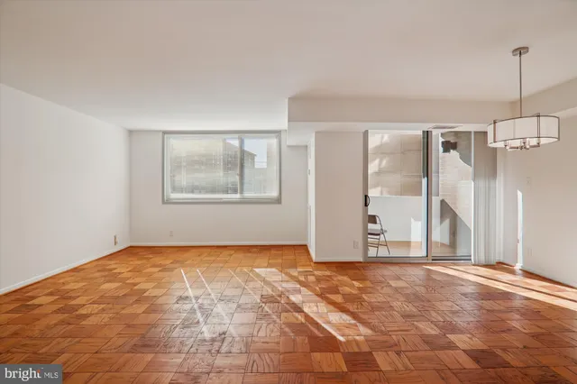 a view of an empty room with window