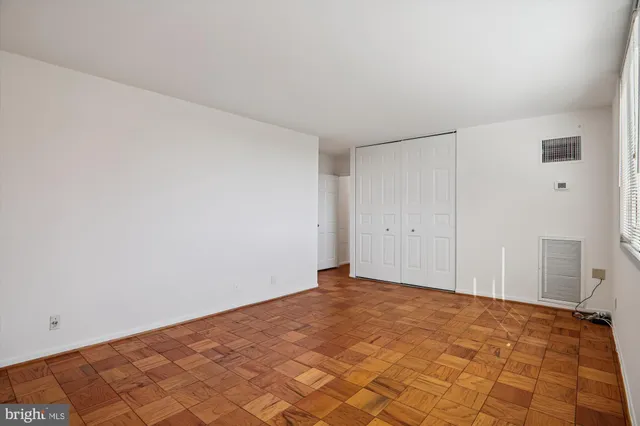 a front view of a building