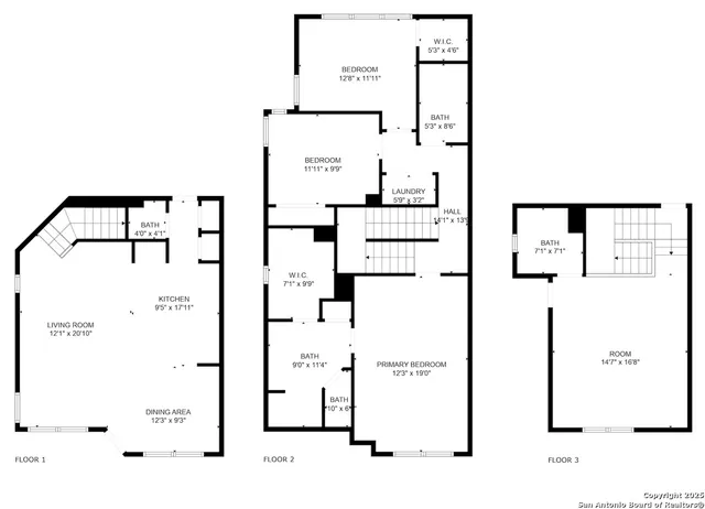 a picture of a floor plan