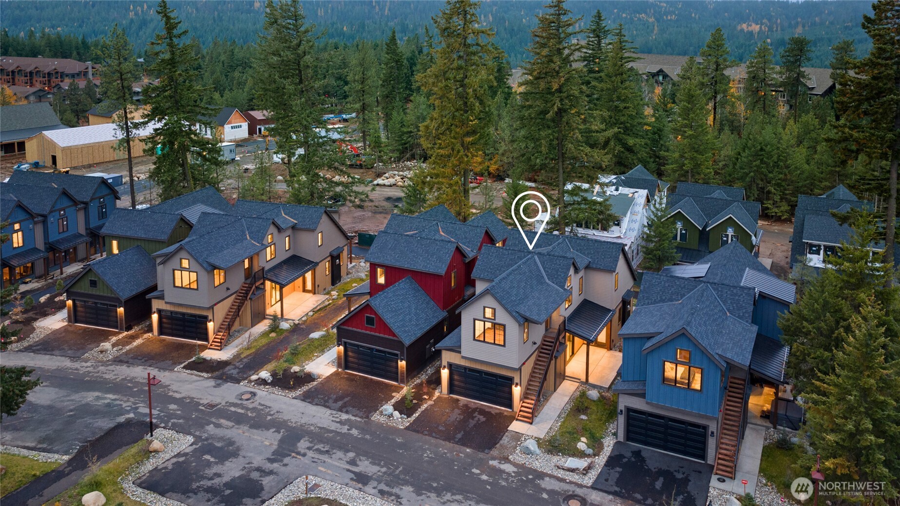21 Riverbend Loop Cle Elum, WA 98922 - Photo 18 of 21 an aerial view of a chairs and table on the city