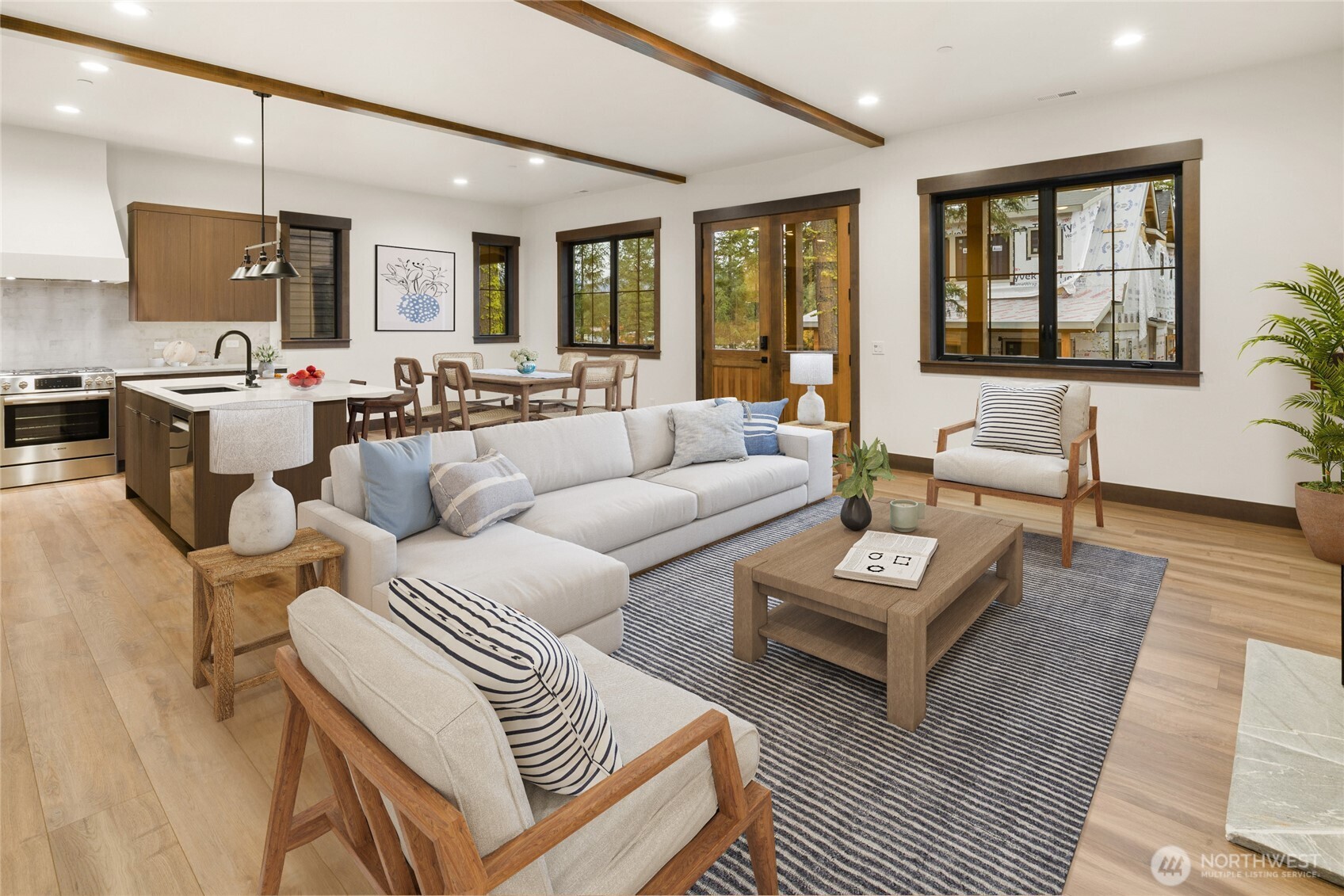 21 Riverbend Loop Cle Elum, WA 98922 - Photo 4 of 21 a living room with furniture and a large window