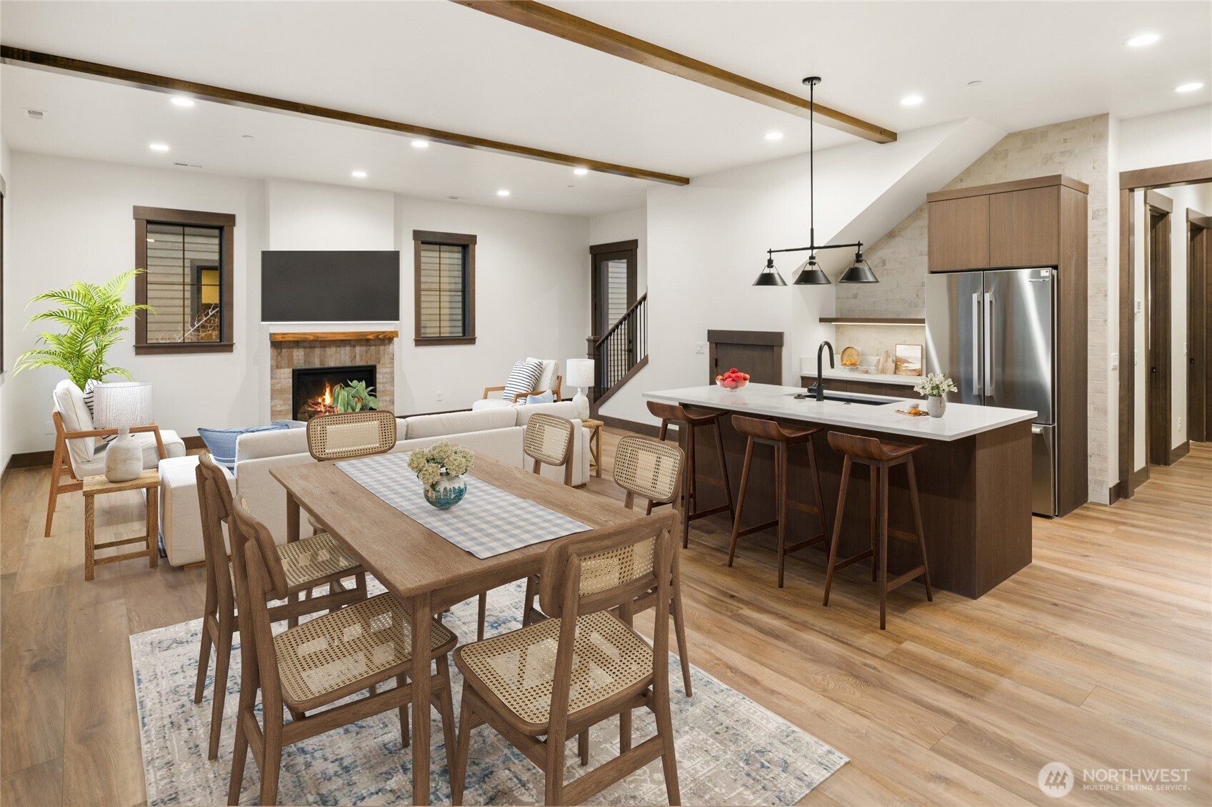 21 Riverbend Loop Cle Elum, WA 98922 - Photo 6 of 21 a view of a dining room with furniture
