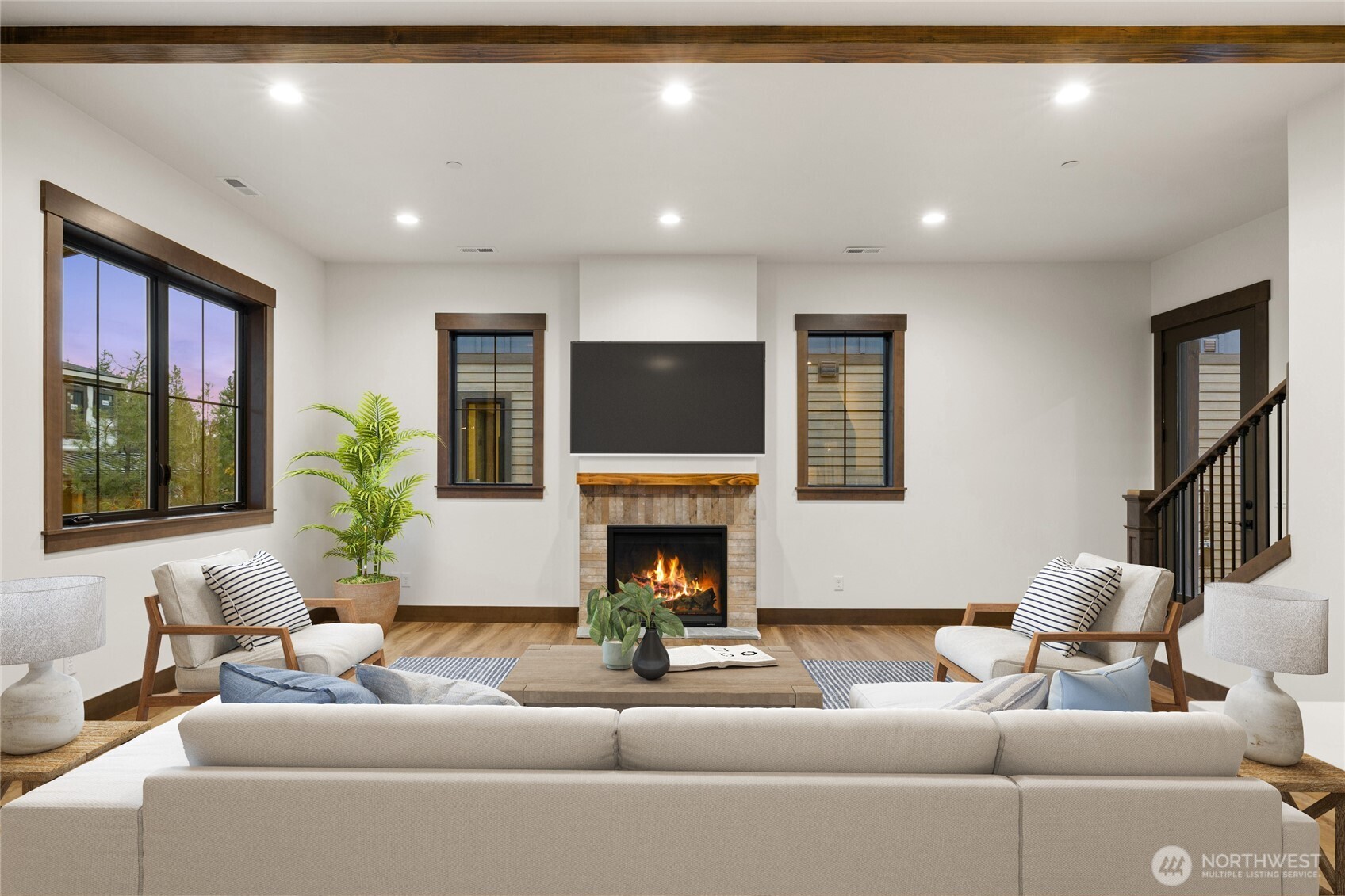 21 Riverbend Loop Cle Elum, WA 98922 - Photo 7 of 21 a living room with furniture fireplace and window