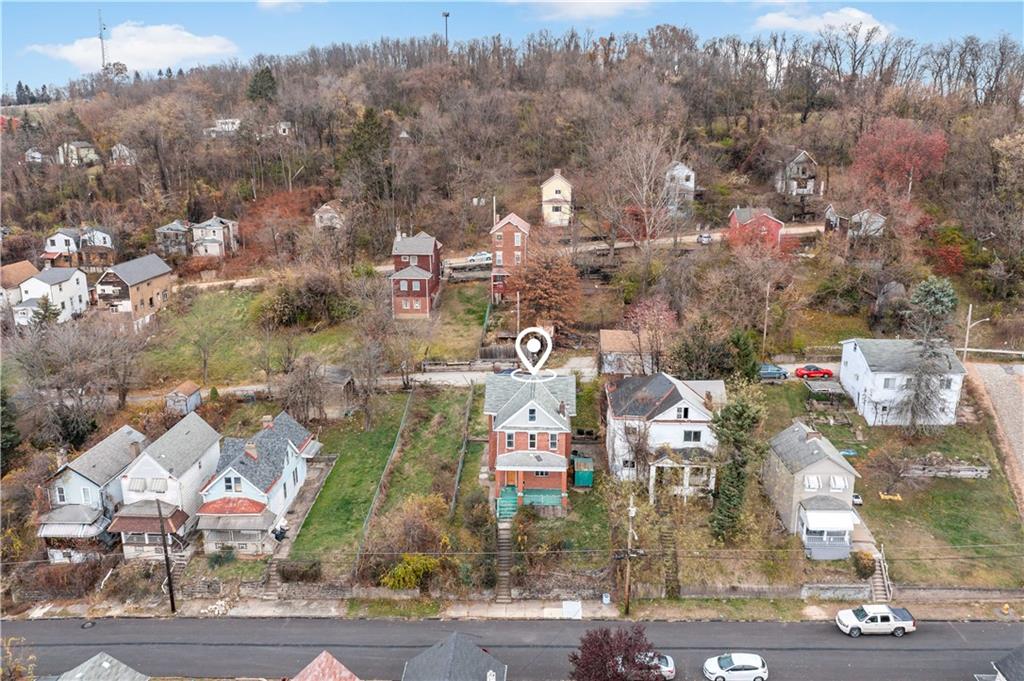 545 Stokes Avenue Braddock, PA 15104 - Photo 30 of 34 an aerial view of residential houses with outdoor space