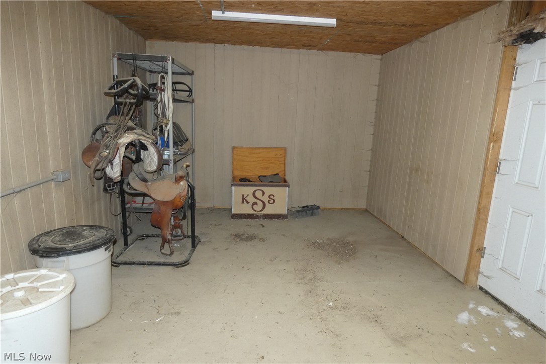 18919 Ravenna Road Chagrin Falls, OH 44023 - Photo 39 of 48 14'x11' Tack Room with concrete floor & running water
