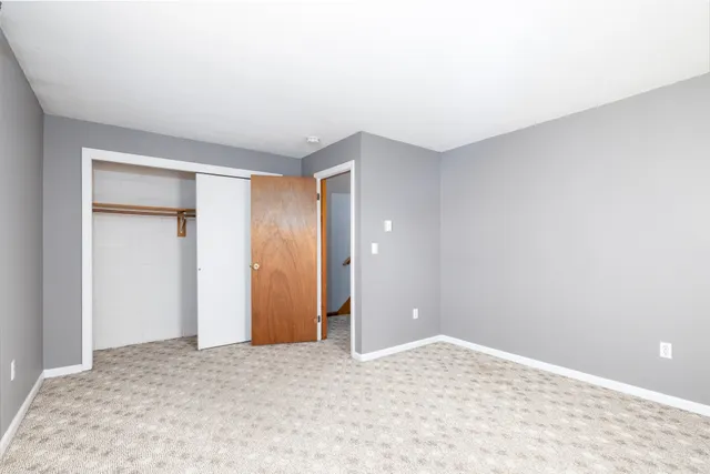 a view of empty room