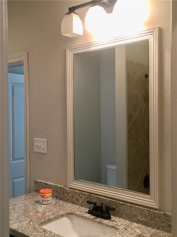 109 Ehlinger Drive Bryan, TX 77801 - Photo 15 of 25 a bathroom with a sink and a mirror