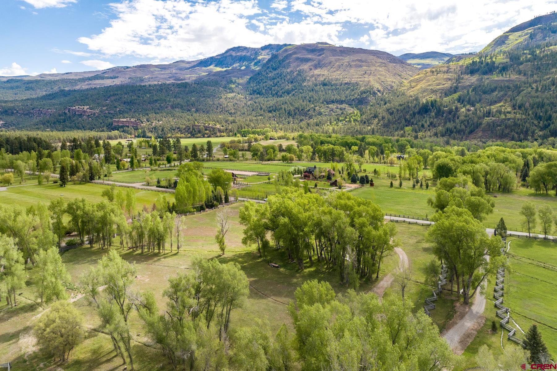 250 County Road 250 Durango, CO 81301 - Photo 9 of 32 a view of a lush green hillside and houses