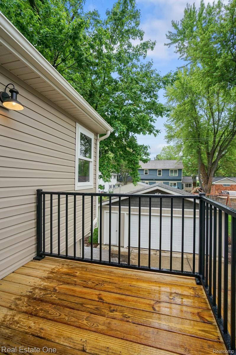 149 Linwood Avenue Rochester, MI 48307 - Photo 29 of 47 Master Suite Balcony