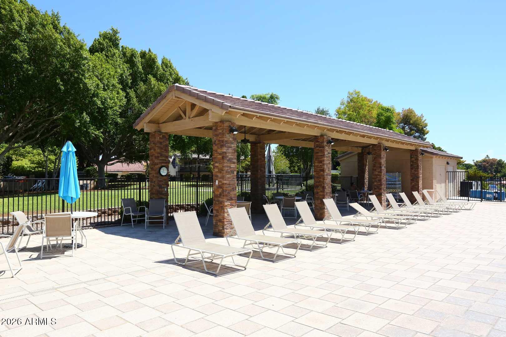 5426 South Lighthouse Lane Tempe, AZ 85283 - Photo 54 of 60 a view of a backyard with sitting area