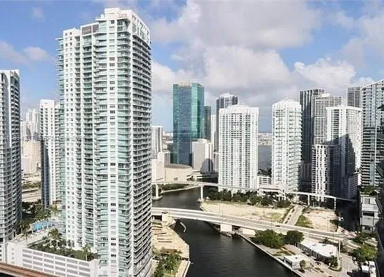 a view of city with balcony