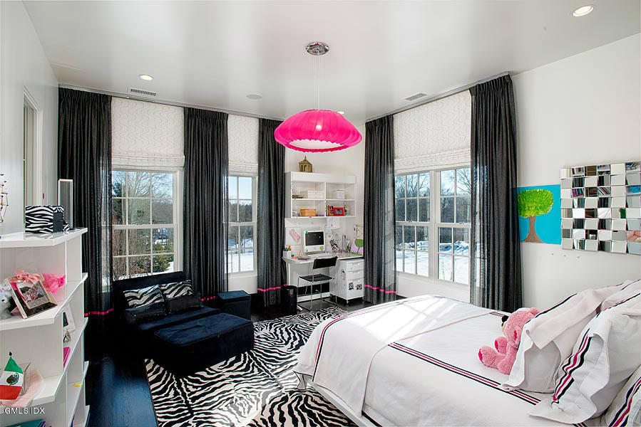 547 Lake Avenue Greenwich, CT 06830 - Photo 14 of 26 a bedroom with a bed and large window