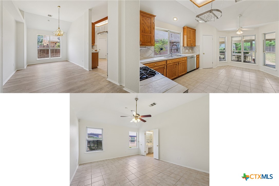 303 North Kings Canyon Drive Cedar Park, TX 78613 - Photo 24 of 24 a view of a living room and kitchen