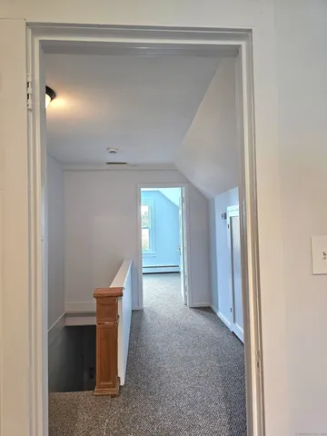 a view of a room with front door