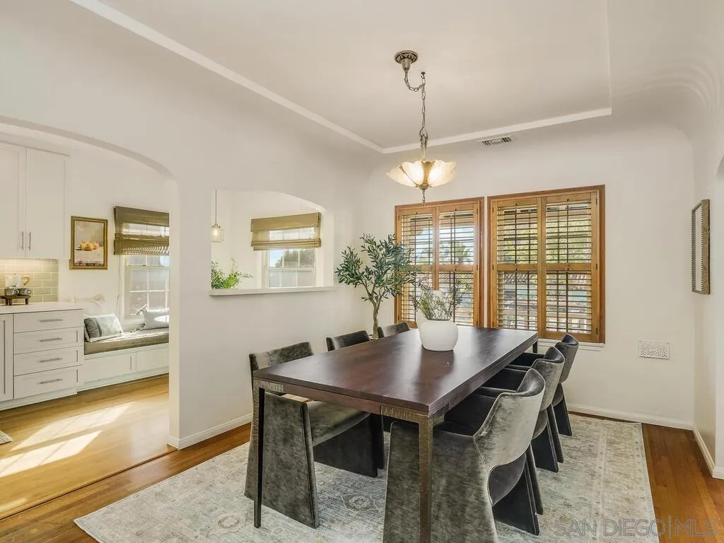 4611 Natalie Drive San Diego, CA 92115 - Photo 11 of 41 a view of a dining room with furniture and window