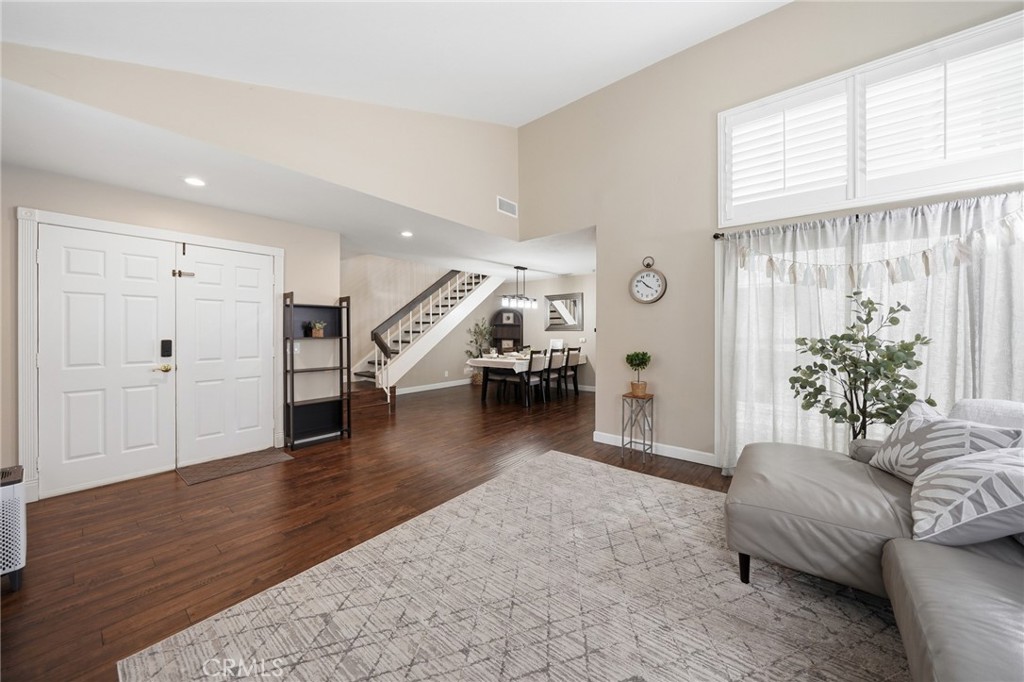 259 Scenic Way Brea, CA 92821 - Photo 5 of 62 a living room with furniture and a wooden floor