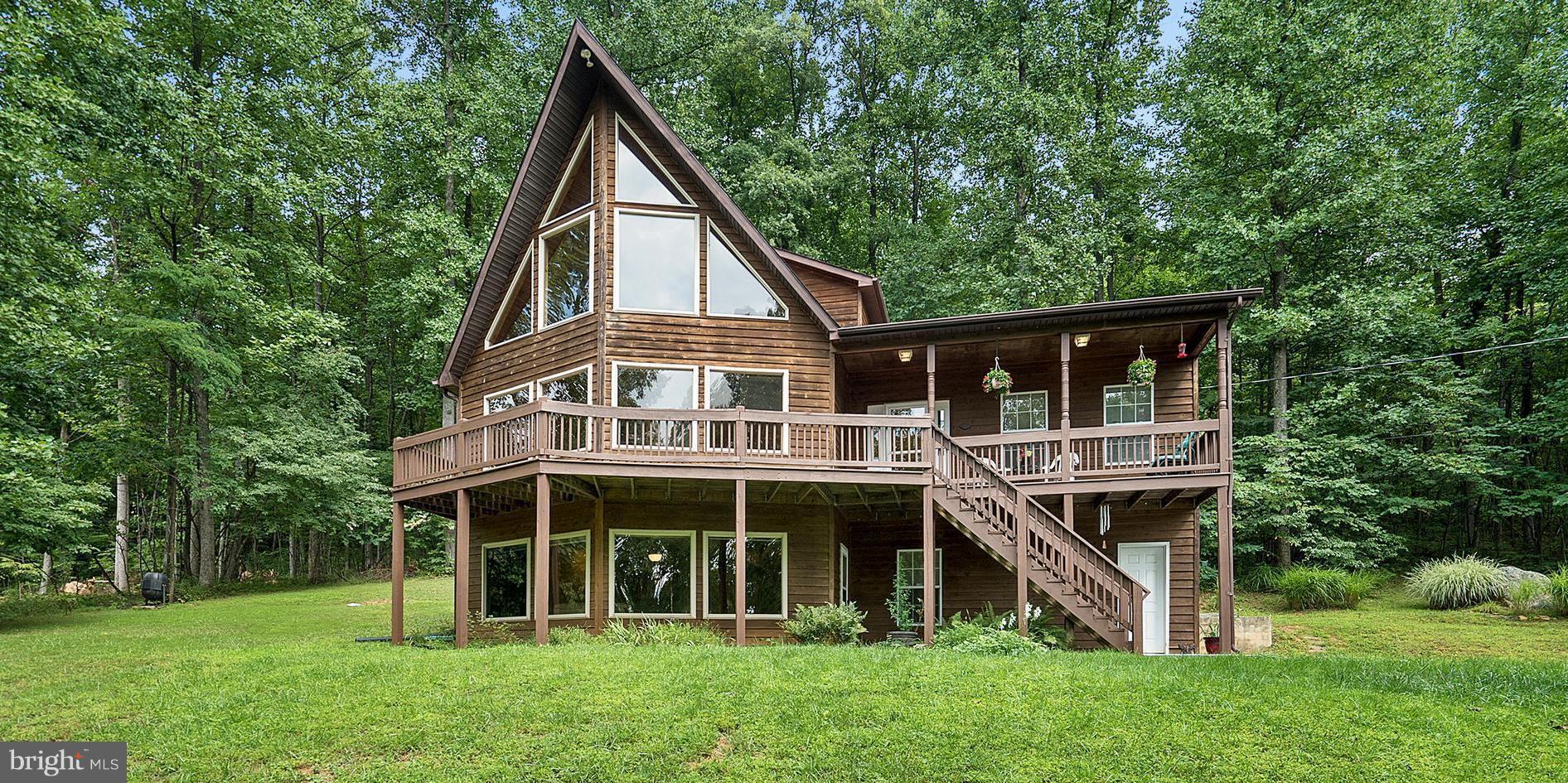 718 Freezeland Road Linden, VA 22642 - Photo 1 of 30 3BD 3BA Chalet in 1.52 Acre Wooded Lot