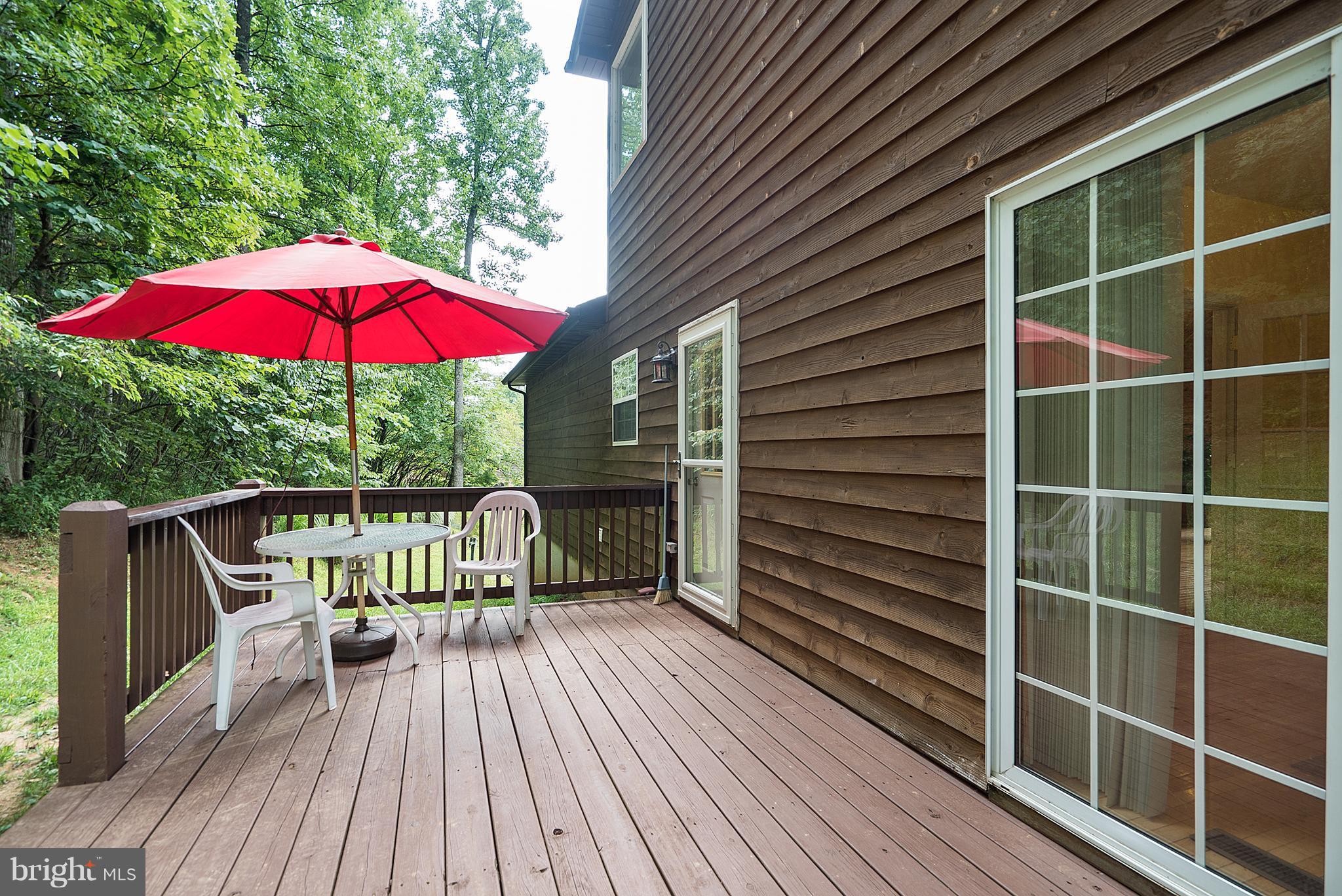 718 Freezeland Road Linden, VA 22642 - Photo 25 of 30 Deck with Access to Kitchen and Dining Room