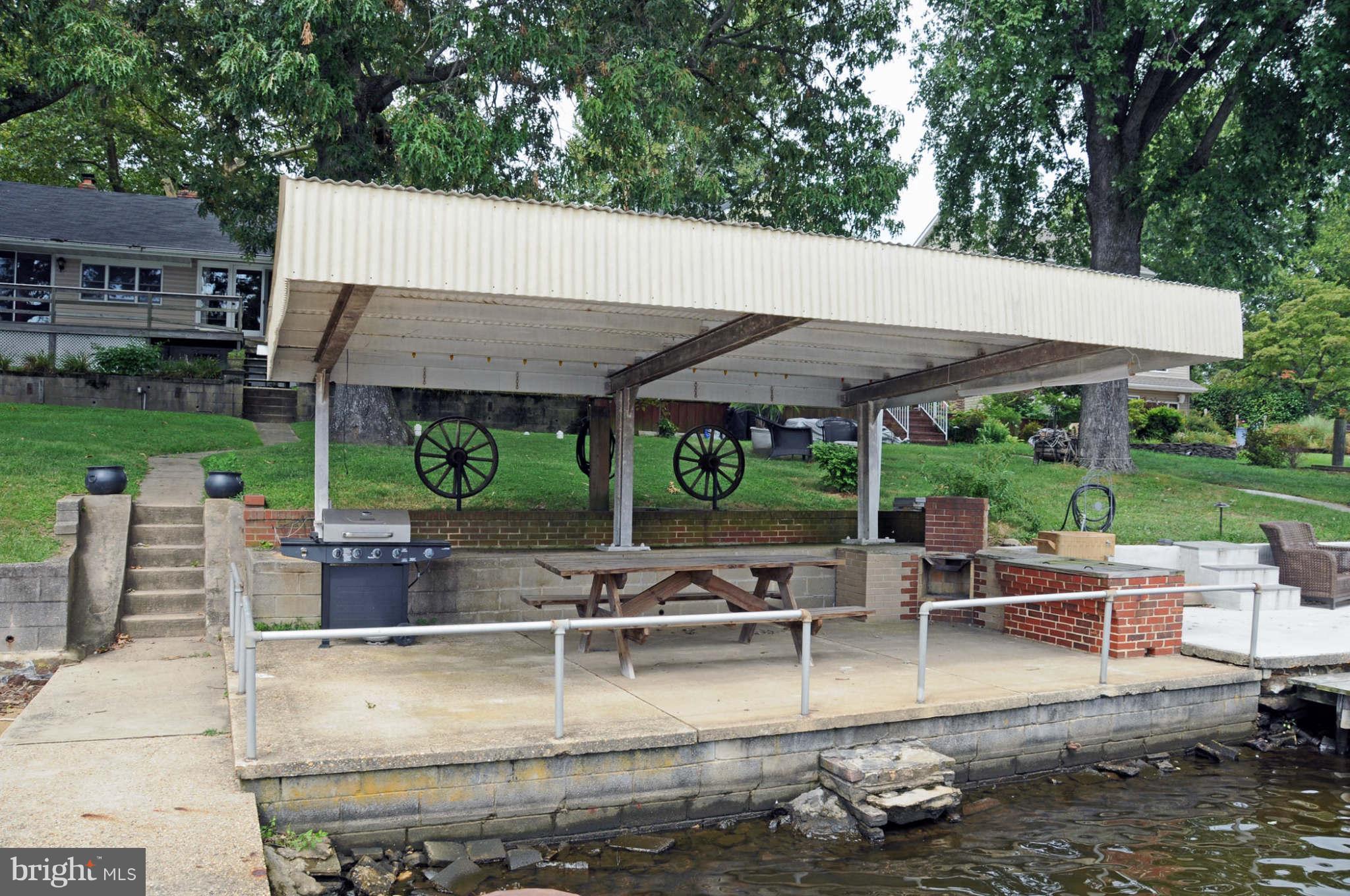 191 Inverness Road Severna Park, MD 21146 - Photo 21 of 24 Covered Picnic Area Water Side