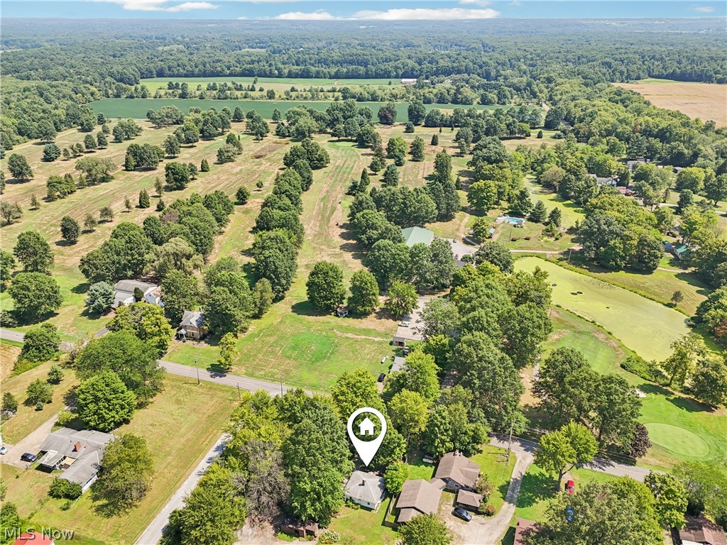 105 Hartzell Road North Benton, OH 44449 - Photo 31 of 33 Aerial view showing the house location