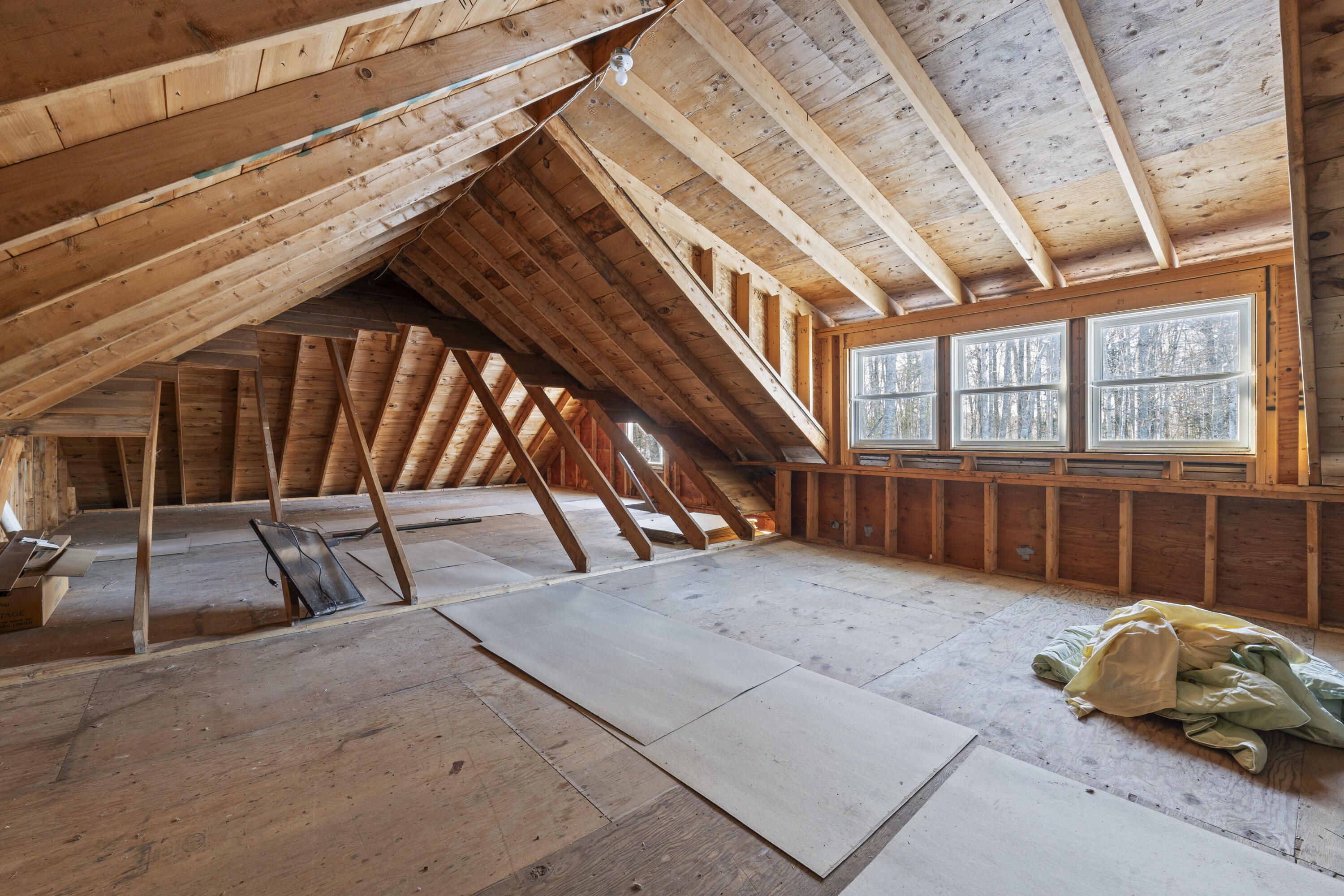 467 Bay Road Bowdoinham, ME 04008 - Photo 51 of 81 Room to Expand Over Garage