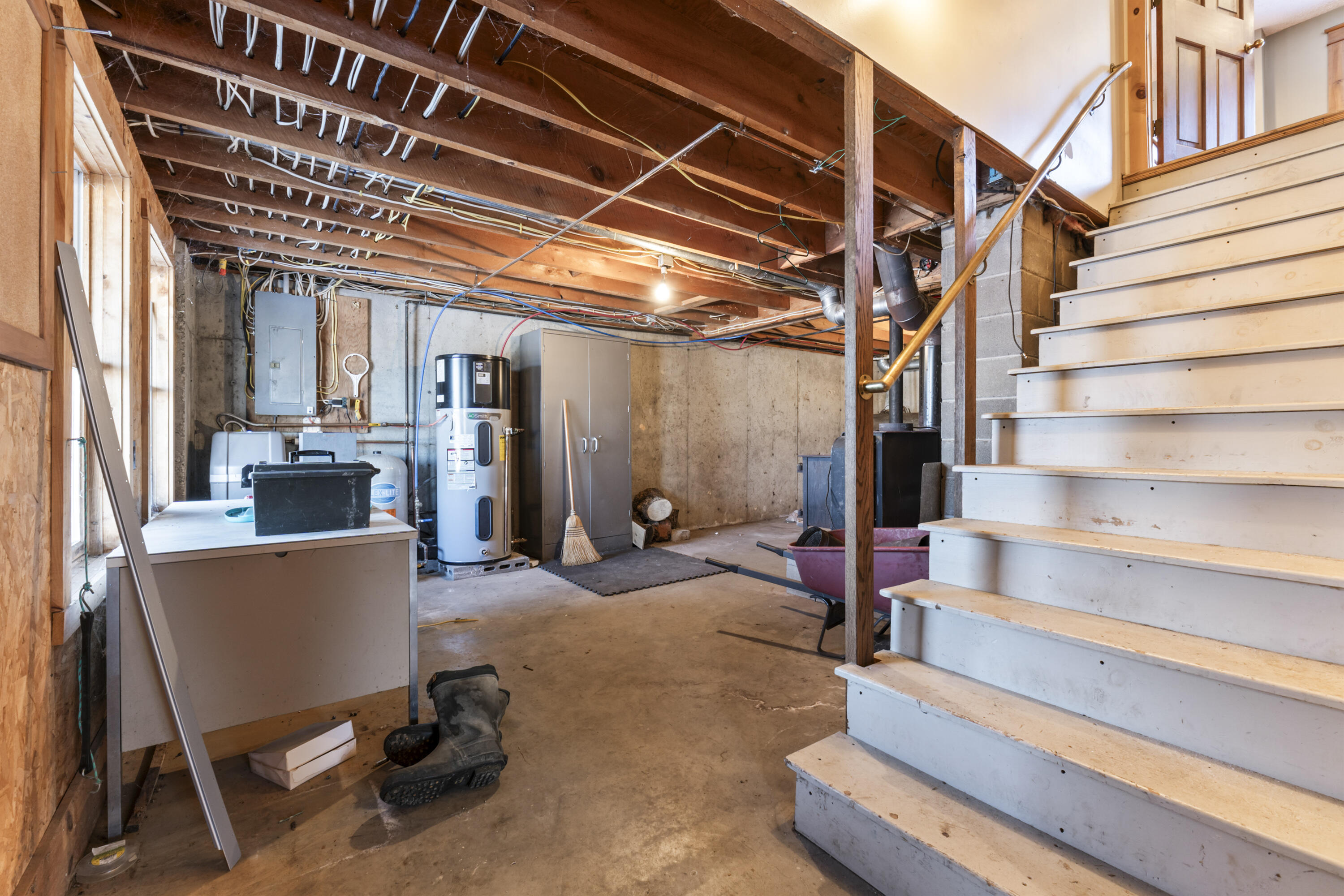 467 Bay Road Bowdoinham, ME 04008 - Photo 54 of 81 Basement