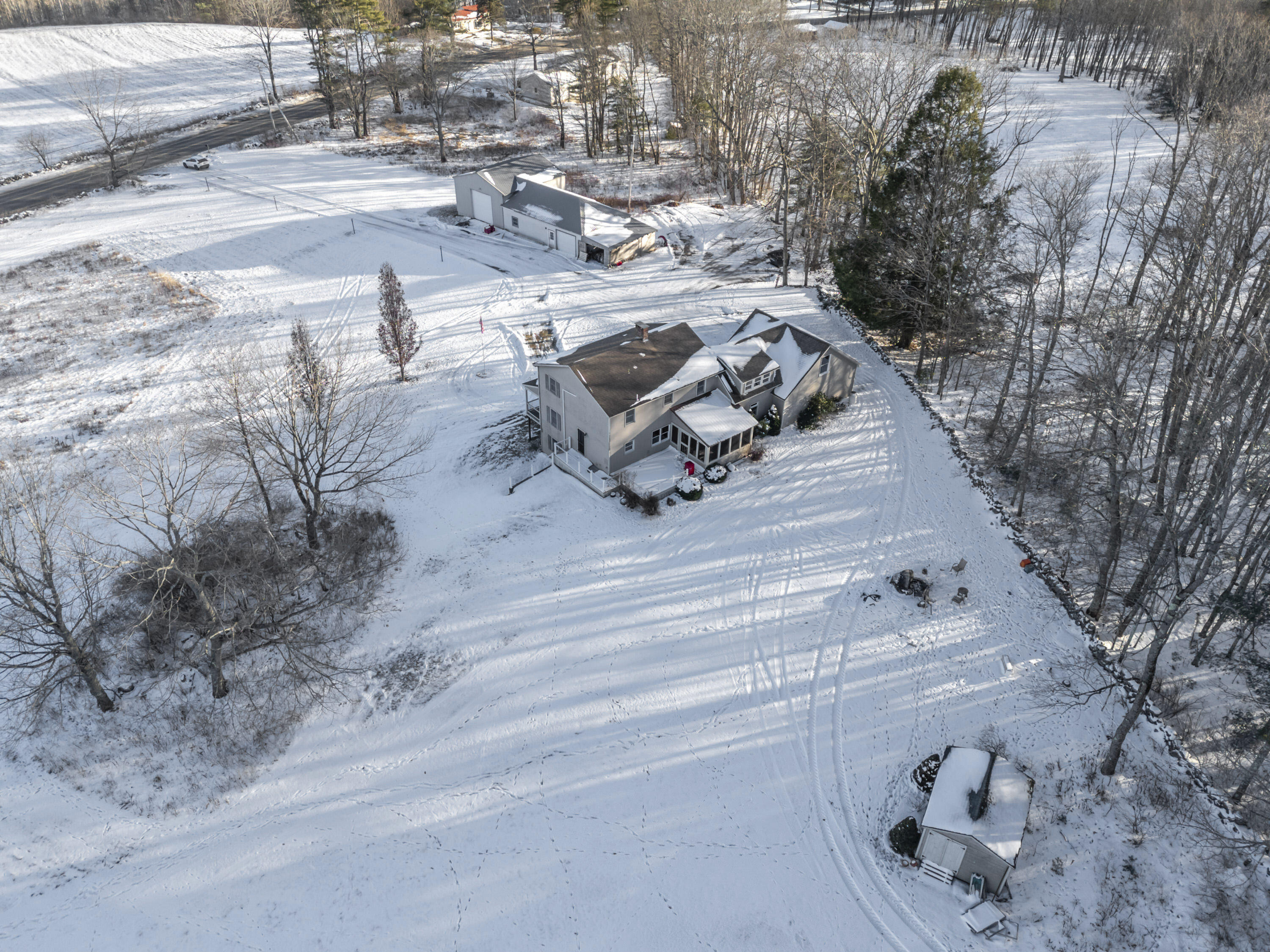 467 Bay Road Bowdoinham, ME 04008 - Photo 66 of 81 Aerial View