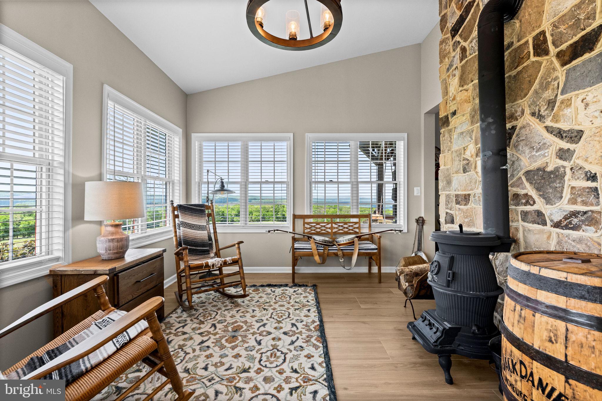 820 Shadyside Road Elk Garden, WV 26717 - Photo 22 of 138 Combined Dining and Living Room