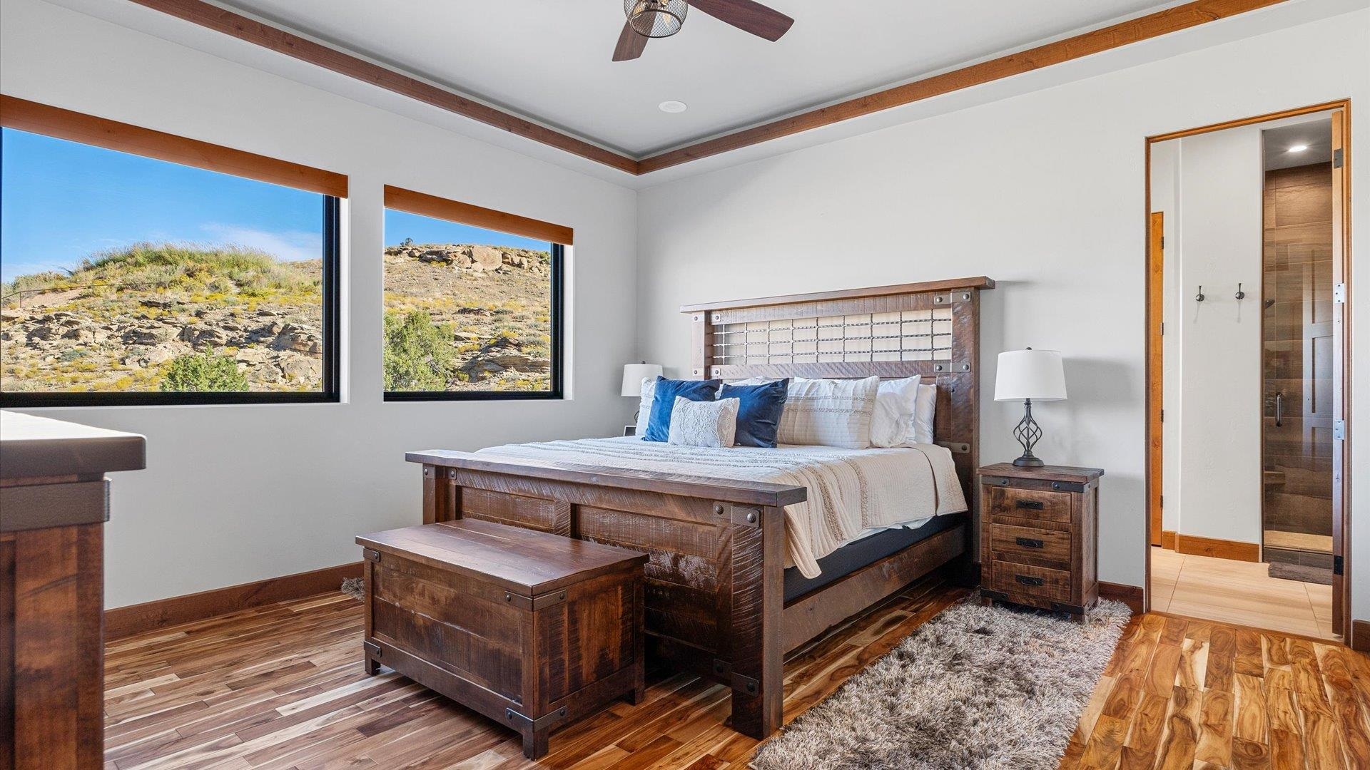 379 High Desert Road Grand Junction, CO 81507 - Photo 13 of 42 a bedroom with a bed and a night stand