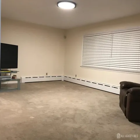 a view of a storage and utility room